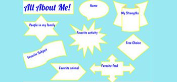 All About Me! Product image.